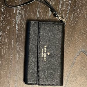 Kate Spade wristlet phone case wallet